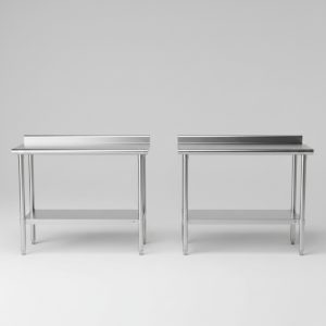 Mesa en acero inoxidable