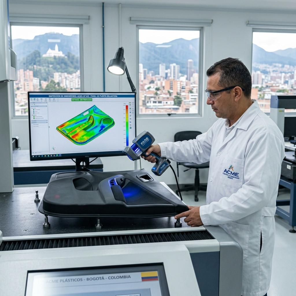 Inyección de plástico