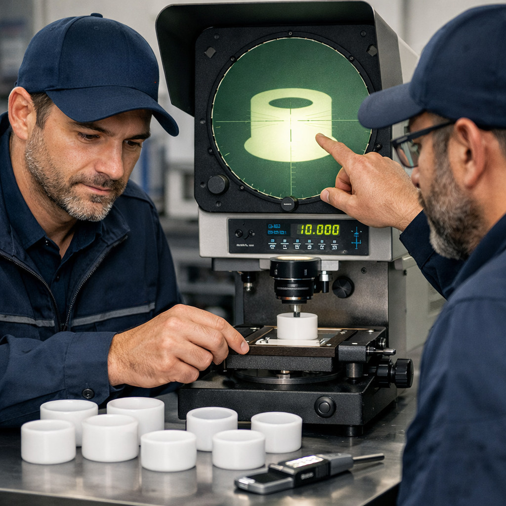 mecanizado de materiales técnicos